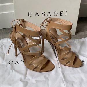 Casadei high heel sandals!